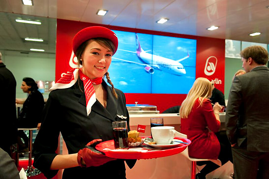 Airberlin stewardess