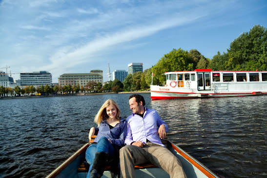 Alster boat trip