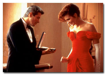 Richard Gere and Julia Roberts in 'Pretty Woman'