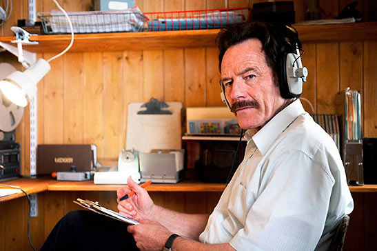 Bryan Cranston as undercover agent Bob Mazur in a scene from 'The Infliltrator'