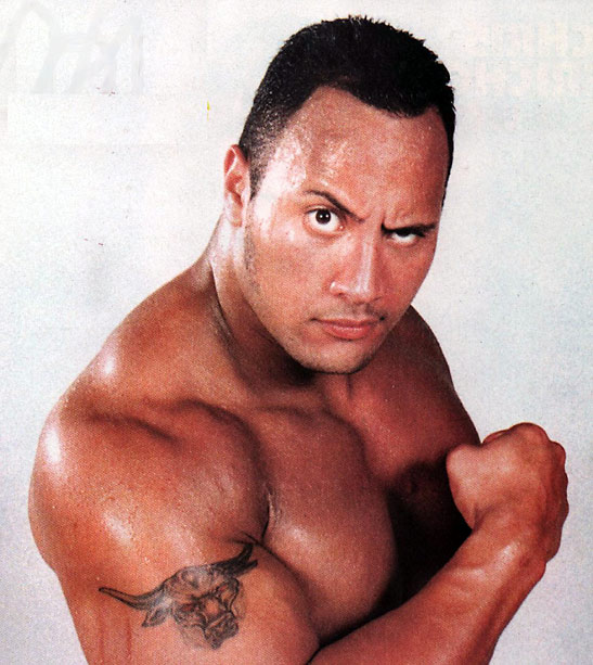 Dwayne Johnson the wrestler