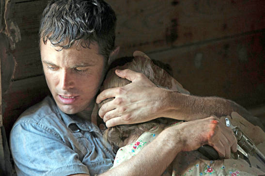 Casey Affleck and Rooney Mara in a scene from the movie 'Ain't Them Bodies Saints'