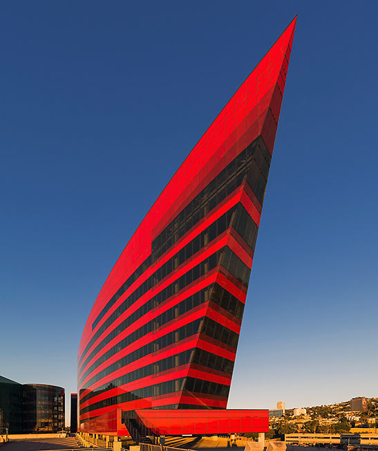 the Red Building