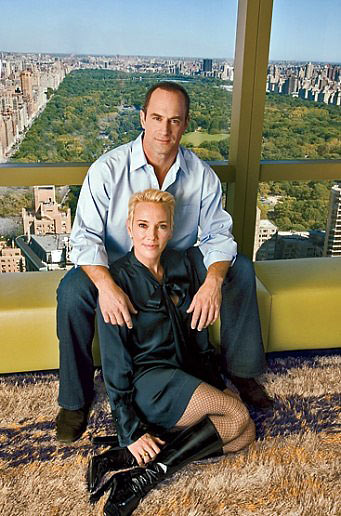 Christopher Meloni with his wife Sherman