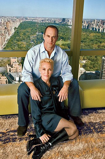 Christopher Meloni with his wife Sherman