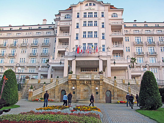 the restored Hotel Imperial Spa & Health Club