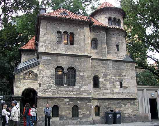 the Ceremonial Hall, the entrance to the Jewish Cemetery in Prague