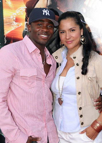 Derek Luke with his wife Sophie