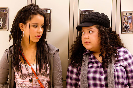 Cierra Ramirez and Raini Rodriguez in a scene from Girl In Progress