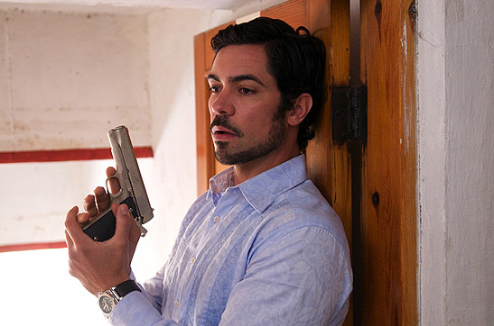 Danny Pino in a scene from the movie Across the Line