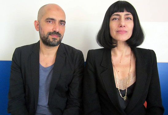 Ronit Elkabetz and Shlomi Elkabetz