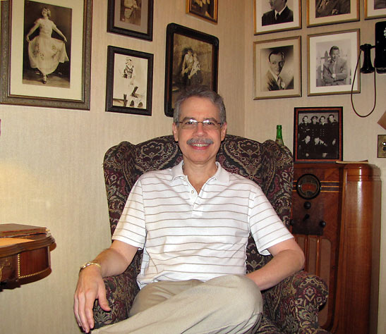 Gregg Oppenheimer in his study