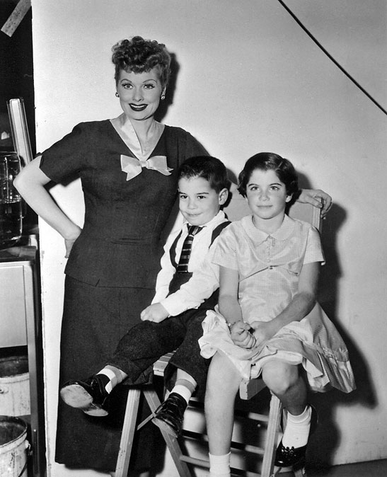 Lucille Ball with Gregg Oppenheimer and his sister Jo