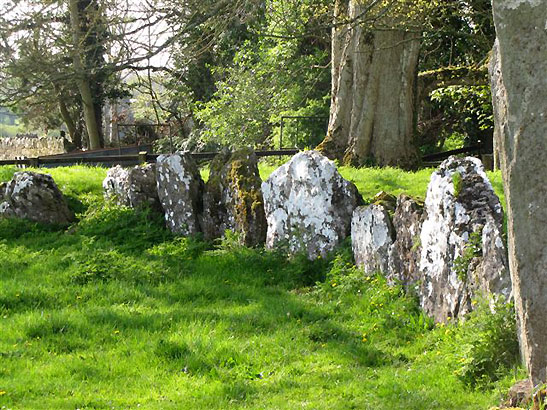 ancient rock circle