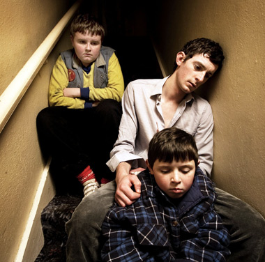 Timmy Creed, Paul Courtney and TJ Griffin in the film My Brothers