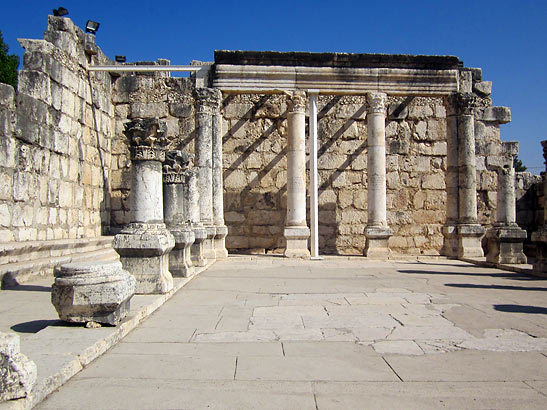 archeological remains of the original temple