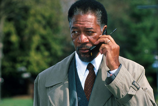 Morgan Freeman as the original Alex Cross