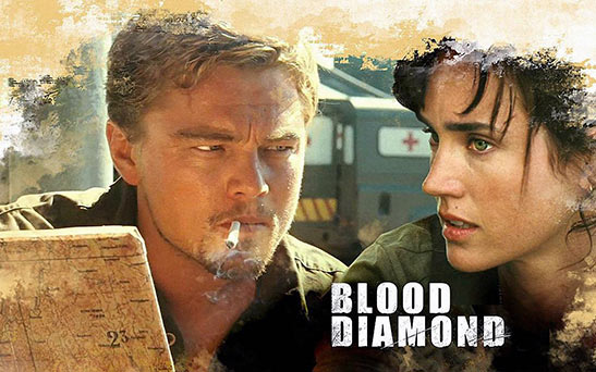 movie poster for Blood Diamond