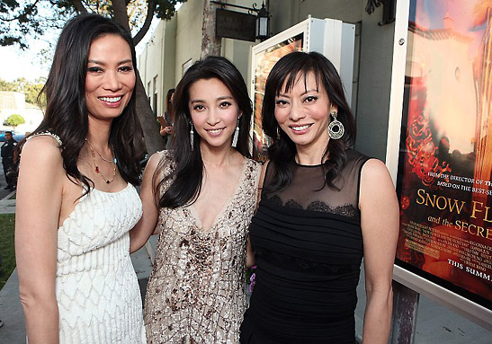 Wendi Murdoch, Li Bing Bing and Florence Sloan