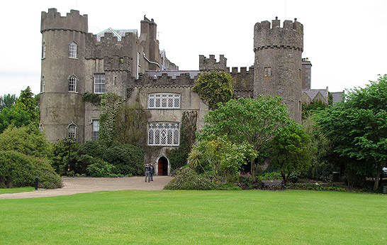 the Malahide Castle, Ireland