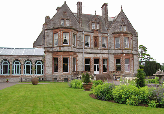 the Castle at the Castle Leslie Estate, Ireland