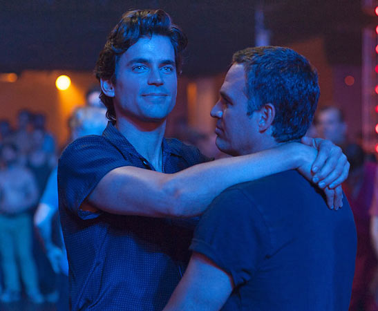 Mark Ruffalo with Matt Bomer in the television film 'The Normal Heart'