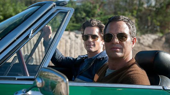 Mark Ruffalo and Matt Bomer in a scene from 'The Normal Heart'