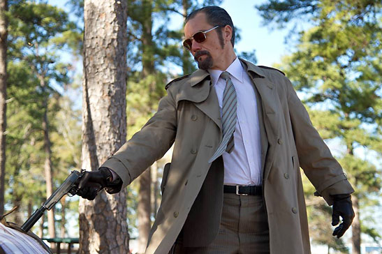 Michael Shannon as notorious contract killer Richard Kuklinski in Ariel Vromen's 'The Iceman'