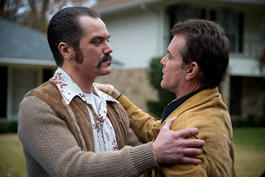 Michael Shannon and Ray Liotta in a scene from the movie 'The Iceman'