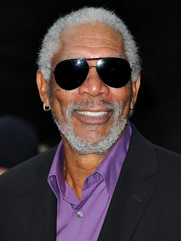 Morgan Freeman in sunglasses