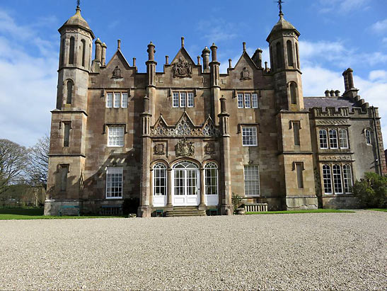 the Glenarm Castle, Glenarm, County Antrim