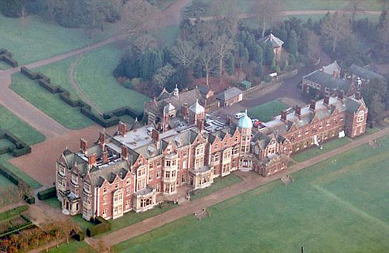 aerial view of the Hillsborough Castle