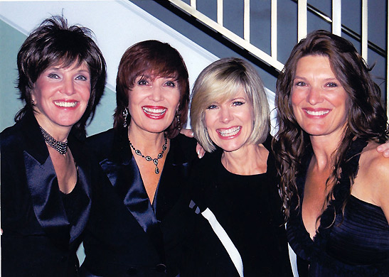 a recent photo of Cherry, Lindy, Debby and Laury Boone