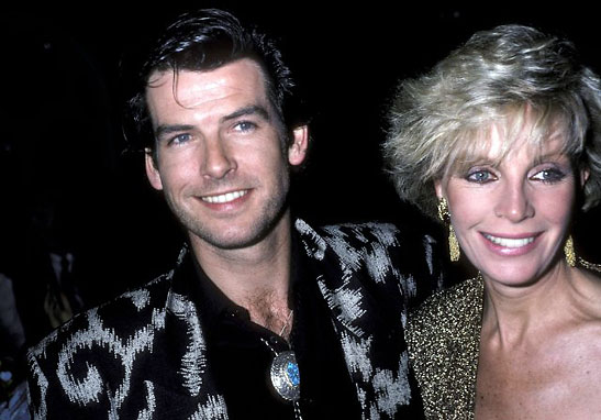 Pierce Brosnan with late wife Cassandra Harris