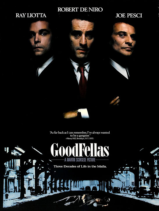 poster for the film GoodFellas