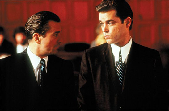 Ray Liotta and Robert de Niro in 'The Goodfellas'