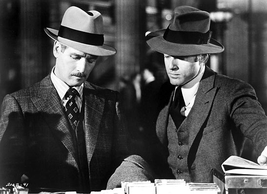 Robert Redford and Paul Newman in the film 'The Sting'