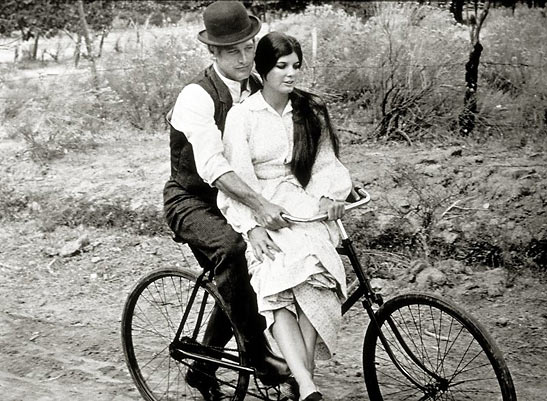 Paul Newman and Katherine Ross