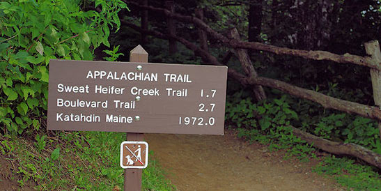 sign for the Appalachian Trail
