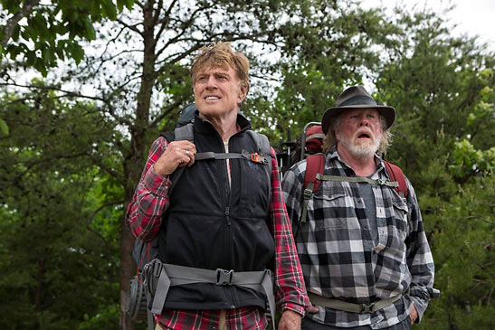Robert Redford and Nick Nolte in 'A Walk in the Woods'