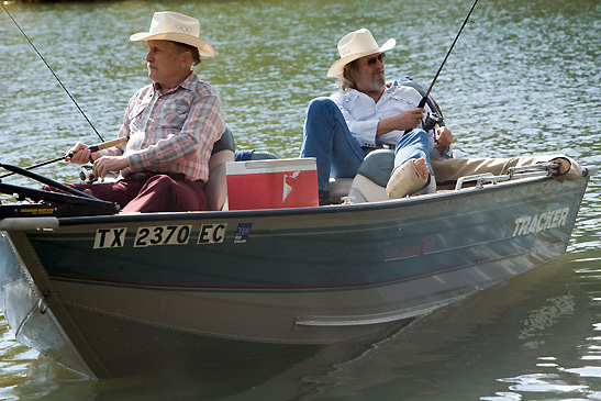 Robert Duvall with Jeff Bridges in Crazy Heart