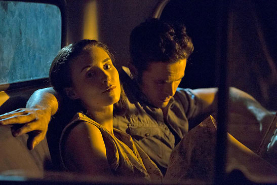 Rooney Mara as Ruth and Casey Affleck as Bob in David Lowery's 'Ain't Them Bodies Saints.'