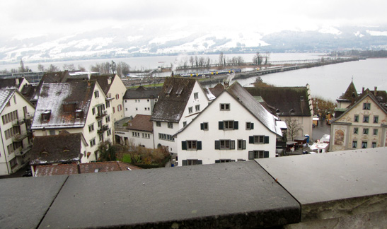 view from Mount Uetilberg