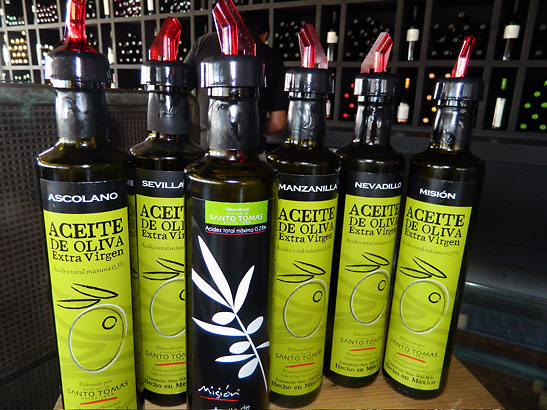 virgin olive oil from Baja California