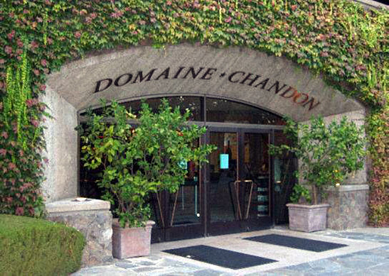 entrance to the Domaine Chandon Vineyard, Yountville