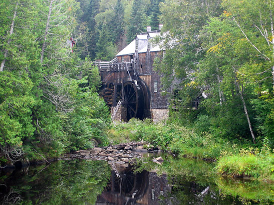 saw mill at the Kings Landing Historical Settlement