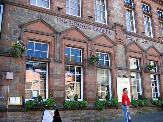 the Scotch Whisky Heritage Center, Edinburgh
