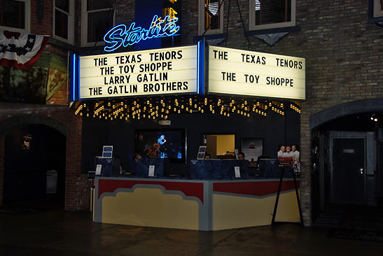 Starlite Theatre Seating Chart Branson