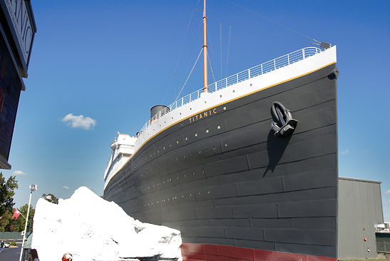 the 5-star Titantic Museum