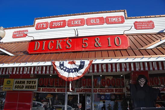 Dick's Old-Time 5 and 10 store dates back to 1929